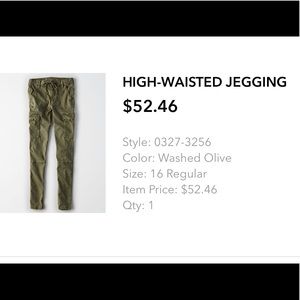 American Eagle Cargo Jegging
